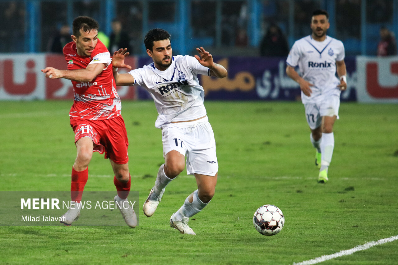 لیگ برتر فوتبال؛ ملوان – پرسپولیس