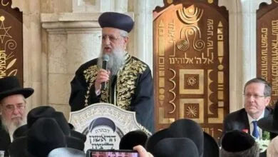 شین‌بت دستور افزایش سطح امنیتی خاخام ارشد رژیم صهیونیستی را داد