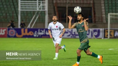 لیگ برتر فوتبال – شمس‌آذر و مس رفسنجان