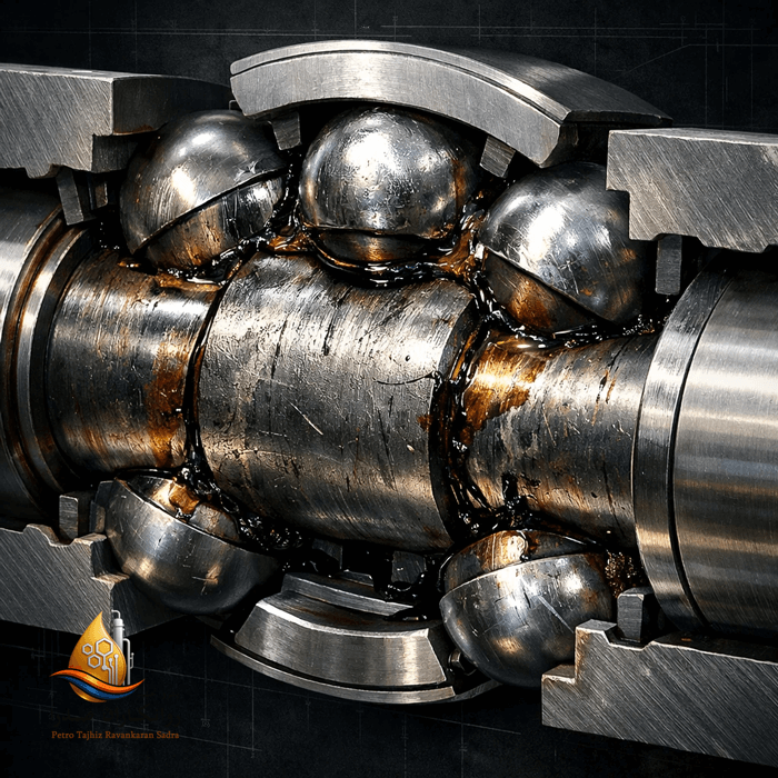 سایش خاموش در مقطع یاتاقان